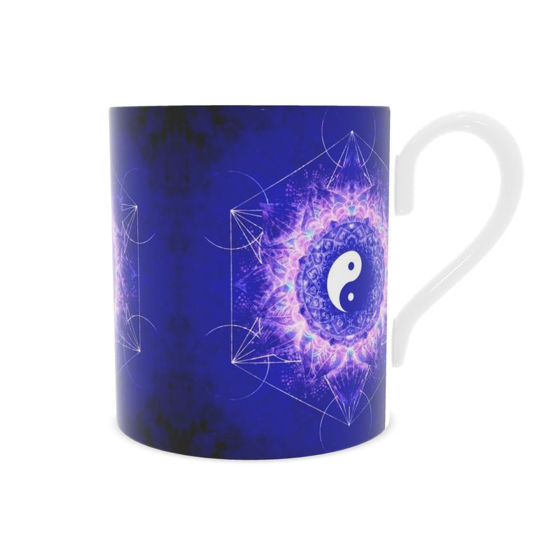 Katerina's Uncertainty in Time & Space Yin Yang Meditations Mug