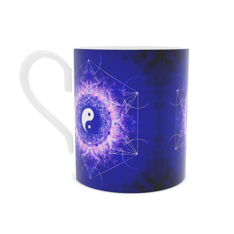 Katerina's Uncertainty in Time & Space Yin Yang Meditations Mug