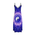 Katerina's Uncertainty in Time & Space Yin Yang Meditations Slip Dress