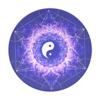 Katerina's Uncertainty in Time & Space Yin Yang Meditations Coasters