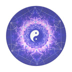 Katerina's Uncertainty in Time & Space Yin Yang Meditations Coasters