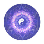 Katerina's Uncertainty in Time & Space Yin Yang Meditations Coasters