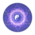 Katerina's Uncertainty in Time & Space Yin Yang Meditations Coasters