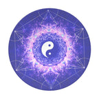 Katerina's Uncertainty in Time & Space Yin Yang Meditations Coasters