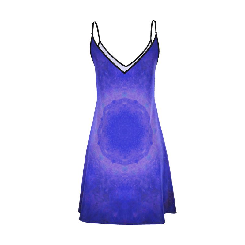Katerina's Uncertainty in Time & Space Desires Slip Dress