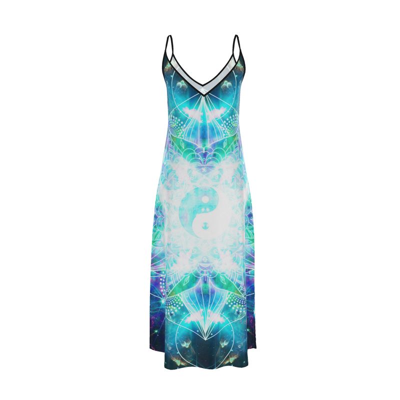 Katerina's Now & Forever Yin Yang Meditations Slip Dress
