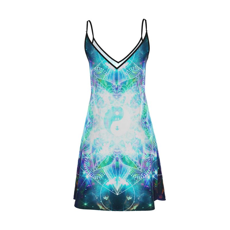 Katerina's Now & Forever Yin Yang Meditations Slip Dress