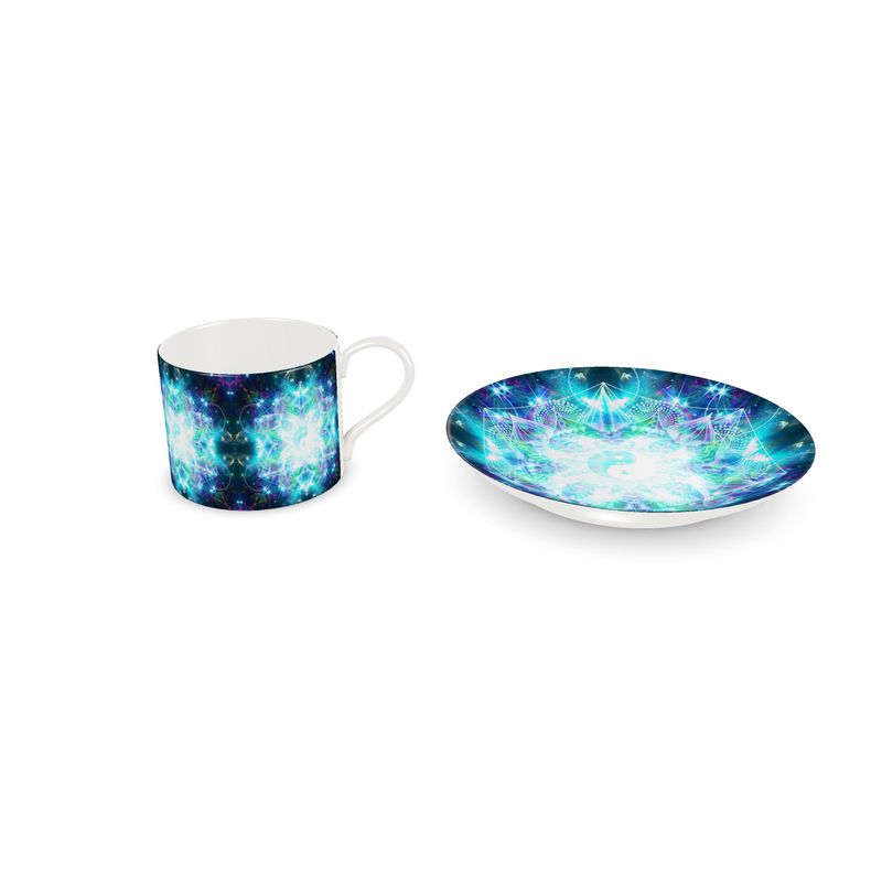 Katerina's Now & Forever Yin Yang Meditations Cup and Saucer