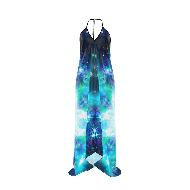 Katerina's Now & Forever Desires Halterneck backless dress