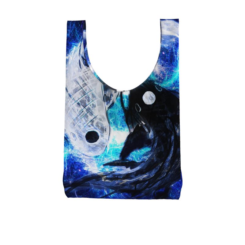 Katerina's Mandala of Electric Dragon Fire Desires Koi Dreams Bag