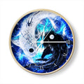 Katerina's Mandala of Electric Dragon Fire Desires Koi Dreams Clocks