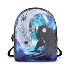 Katerina's Mandala of Electric Dragon Fire Desires Koi Dreams Backpack