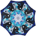 Katerina's Mandala of Electric Dragon Fire Desires Koi Dreams Umbrella
