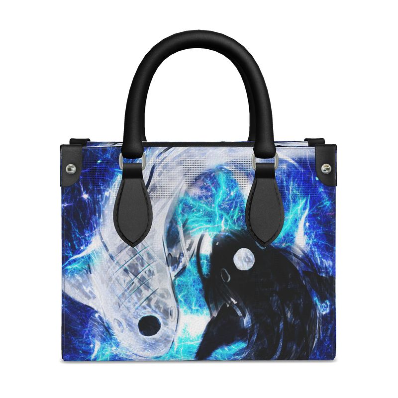 Katerina's Mandala of Electric Dragon Fire Desires Koi Dreams Mini Bag