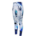 Katerina's Mandala of Electric Dragon Fire Desires Koi Dreams Leggings