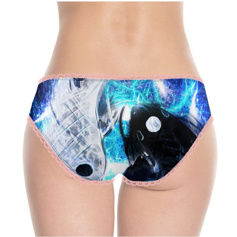 Katerina's Mandala of Electric Dragon Fire Desires Koi Dreams Knickers