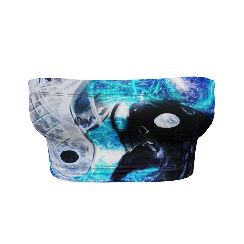 Katerina's Mandala of Electric Dragon Fire Desires Koi Dreams Bandeau