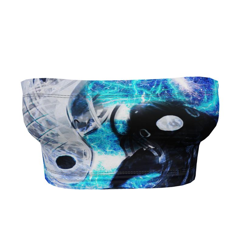 Katerina's Mandala of Electric Dragon Fire Desires Koi Dreams Bandeau