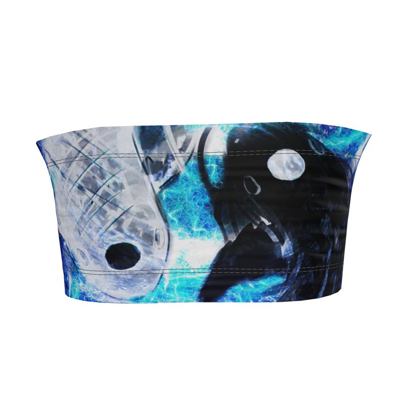 Katerina's Mandala of Electric Dragon Fire Desires Koi Dreams Bandeau