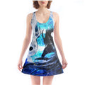 Katerina's Mandala of Electric Dragon Fire Desires Koi Dreams Chemise