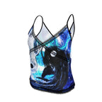 Katerina's Mandala of Electric Dragon Fire Desires Koi Dreams Cami