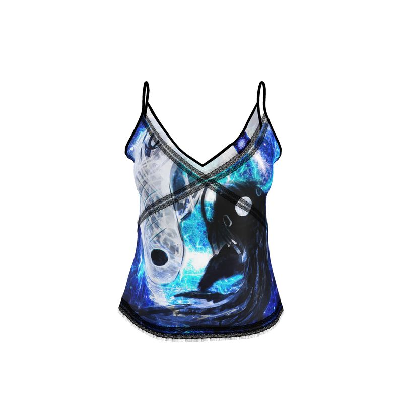Katerina's Mandala of Electric Dragon Fire Desires Koi Dreams Cami