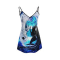 Katerina's Mandala of Electric Dragon Fire Desires Koi Mini Slip Dress