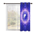 Katerina's Uncertainty in Time & Space Yin Yang Meditations Grommet Curtain 42" x 63" ( 1 Piece ) | Ships from USA