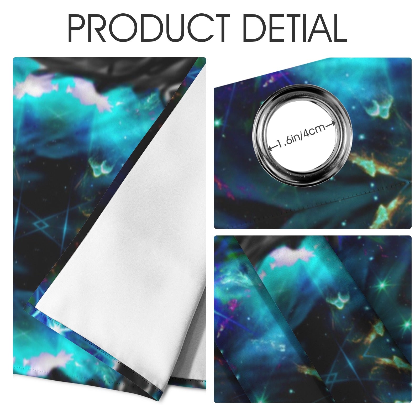 Katerina's Now & Forever Koi Desires Grommet Curtain 42" x 84" ( 1 Piece ) | Ships from USA