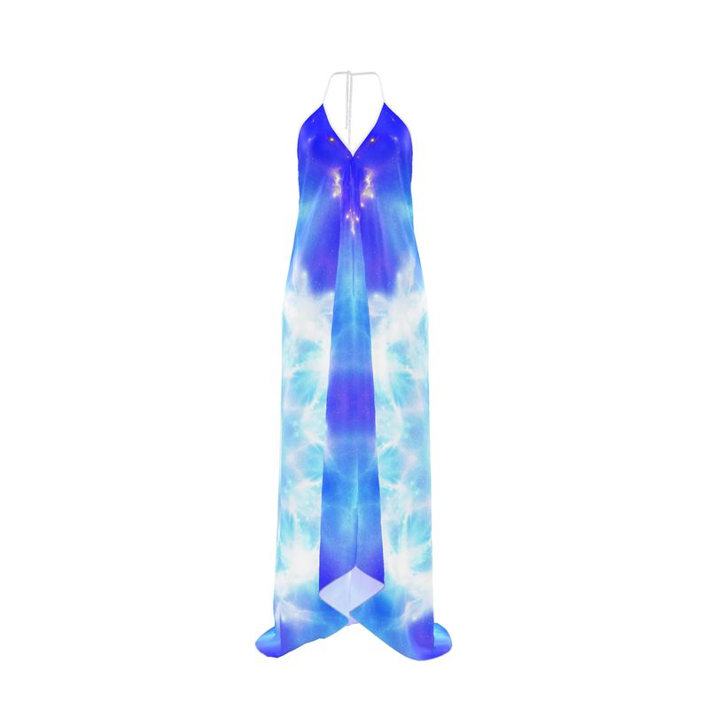 Amen Jin's Dragon's Love Desires Halterneck backless dress