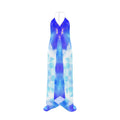 Amen Jin's Dragon's Love Desires Halterneck backless dress