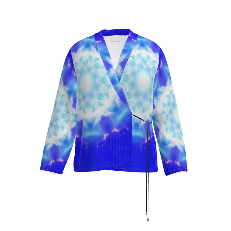 Amen Jin's Dragon's Love Desires Wrap Blazer