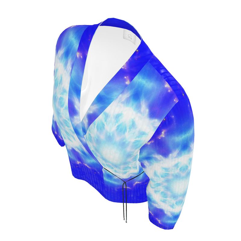 Amen Jin's Dragon's Love Desires Wrap Blazer
