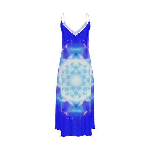 Amen Jin's Dragon's Love Desires Maxi Slip Dress