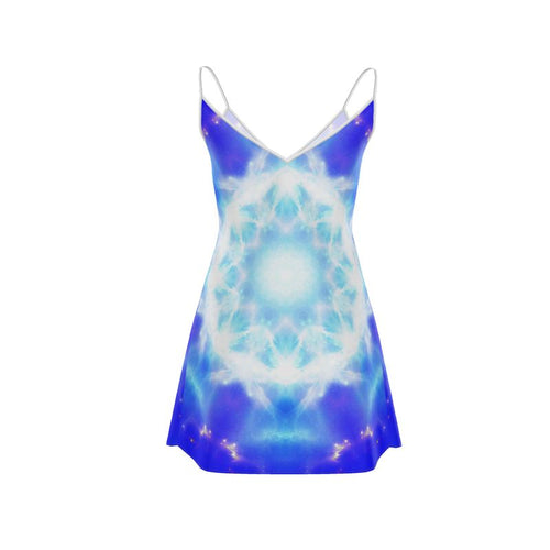 Amen Jin's Dragon's Love Desires Mini Slip Dress