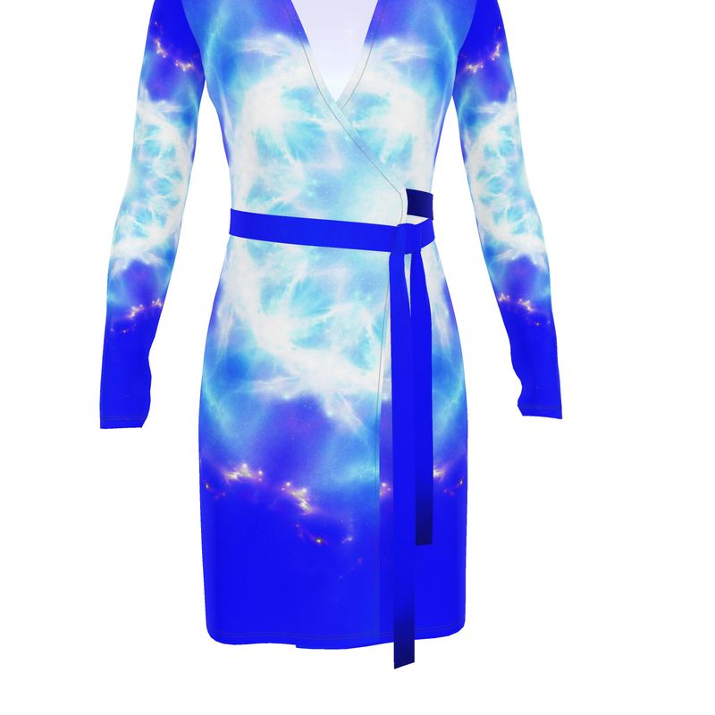 Amen Jin's Dragon's Love Desires Wrap Dress