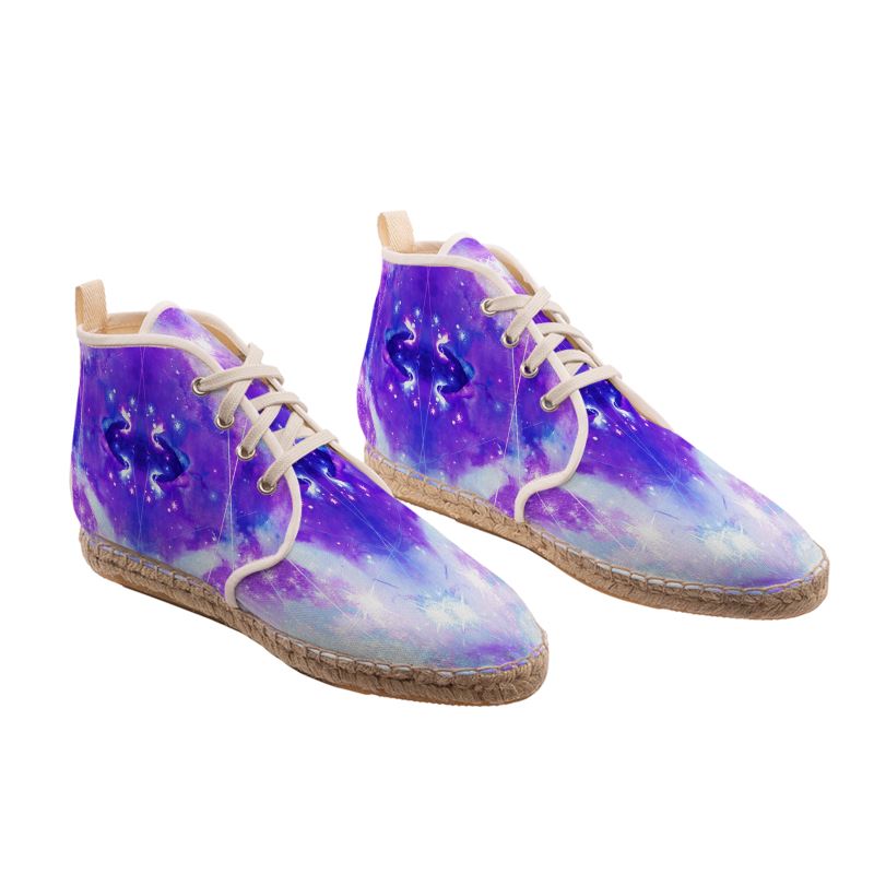 Amen Jin's Perfect Union Desires Hi Top Espadrilles