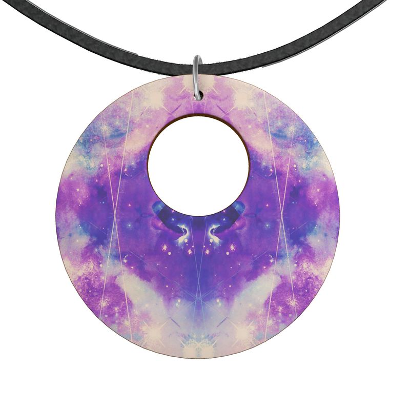 Amen Jin's Perfect Union Desires Wooden Pendant Necklace Organic