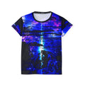 Iridescent Cosmic Falls Dreams Women's Sports Jersey