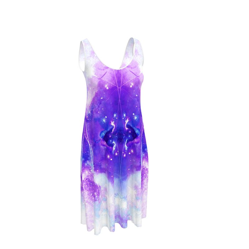 Amen Jin's Perfect Union Desires Sleeveless Midi Dress