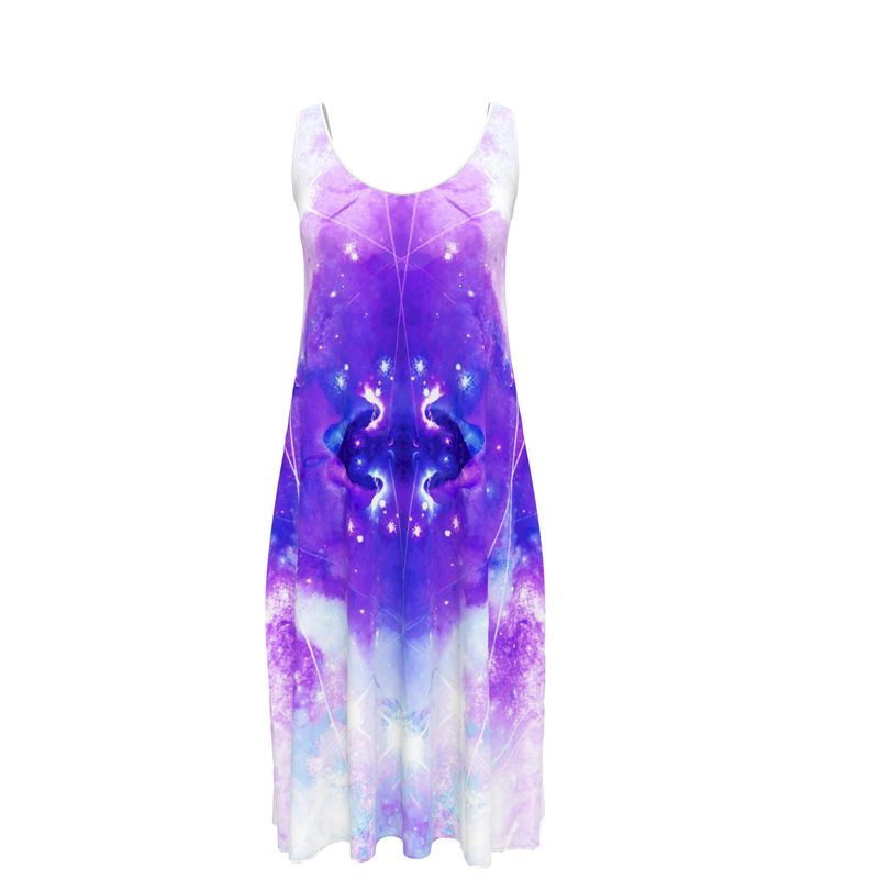 Amen Jin's Perfect Union Desires Sleeveless Midi Dress