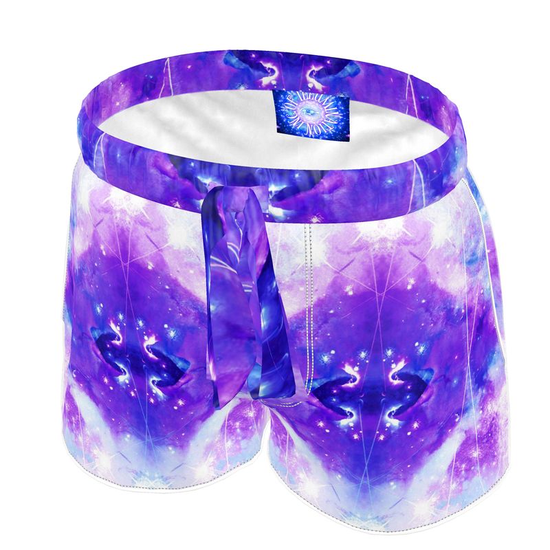 Amen Jin's Perfect Union Desires Womens Luxury Pajama Shorts