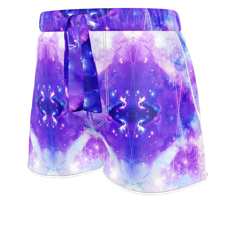 Amen Jin's Perfect Union Desires Womens Luxury Pajama Shorts