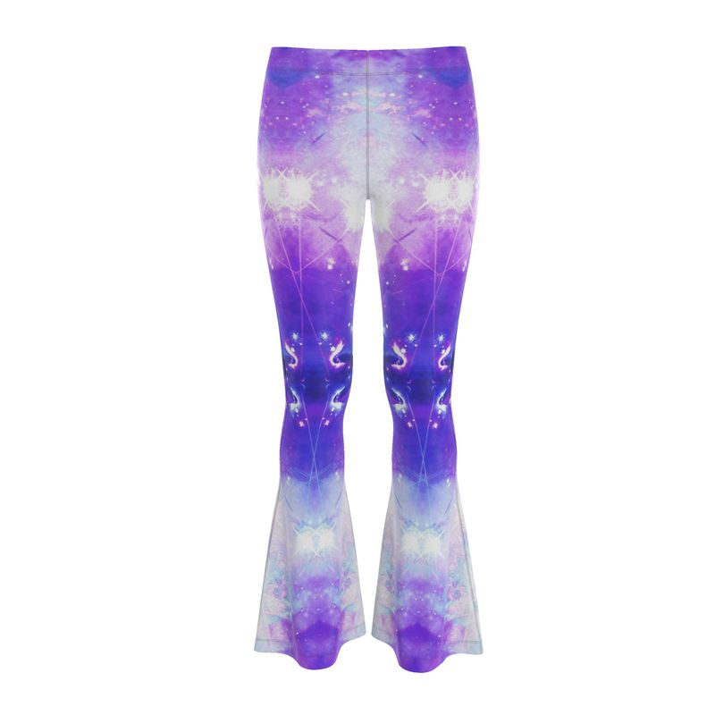 Amen Jin's Perfect Union Desires High Waisted Flared Leggings