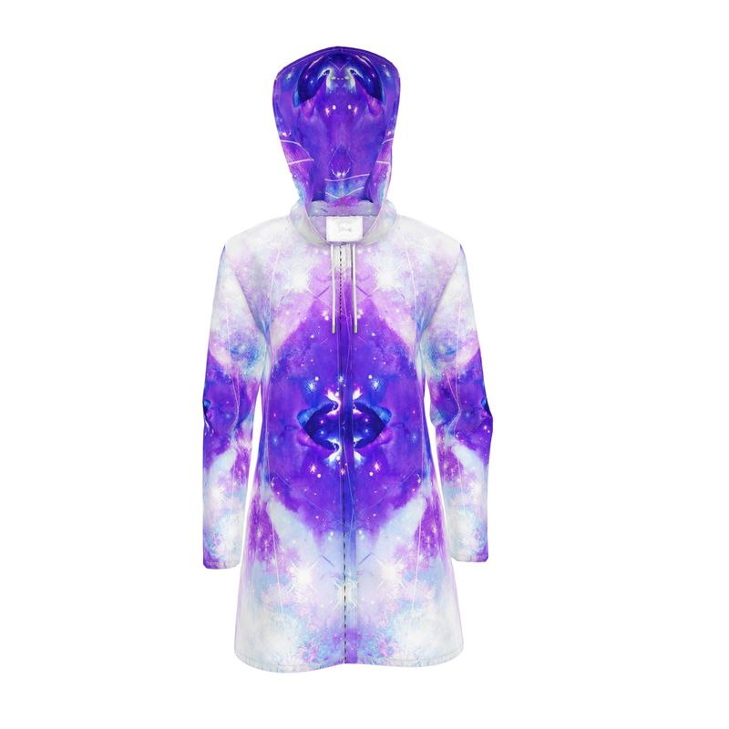 Amen Jin's Perfect Union Desires Womens Hooded Rain Mac