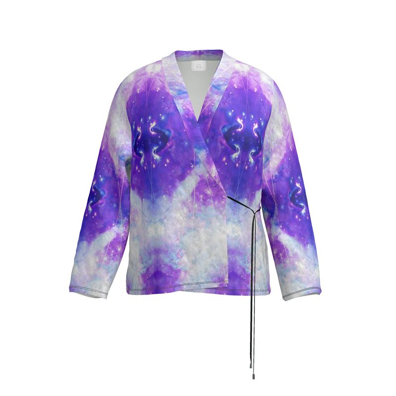 Amen Jin's Perfect Union Desires Wrap Blazer