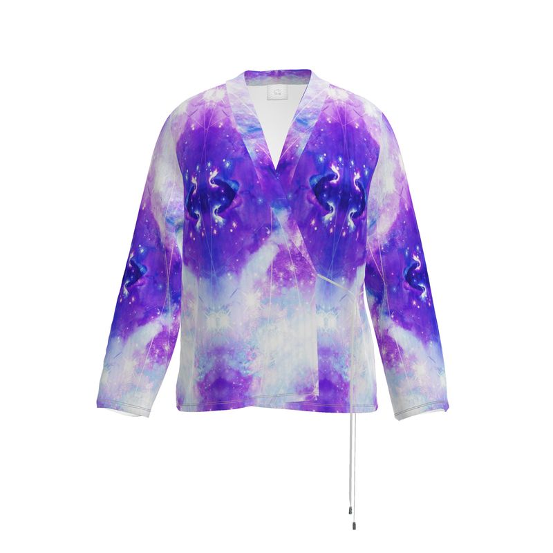 Amen Jin's Perfect Union Desires Wrap Blazer