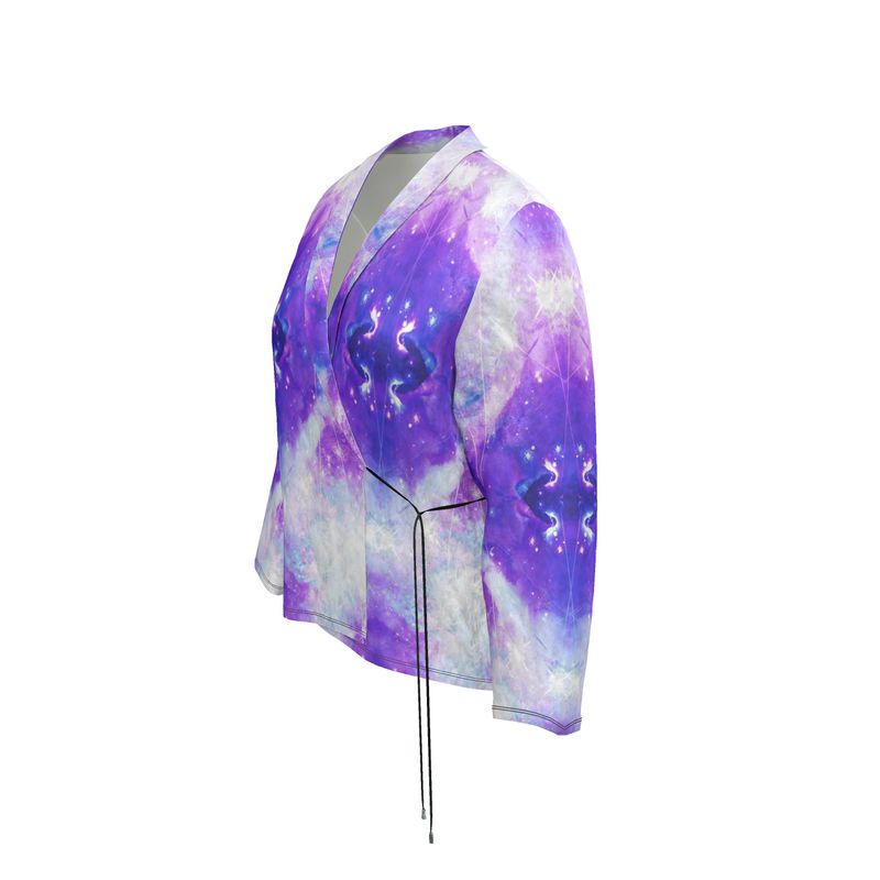 Amen Jin's Perfect Union Desires Wrap Blazer