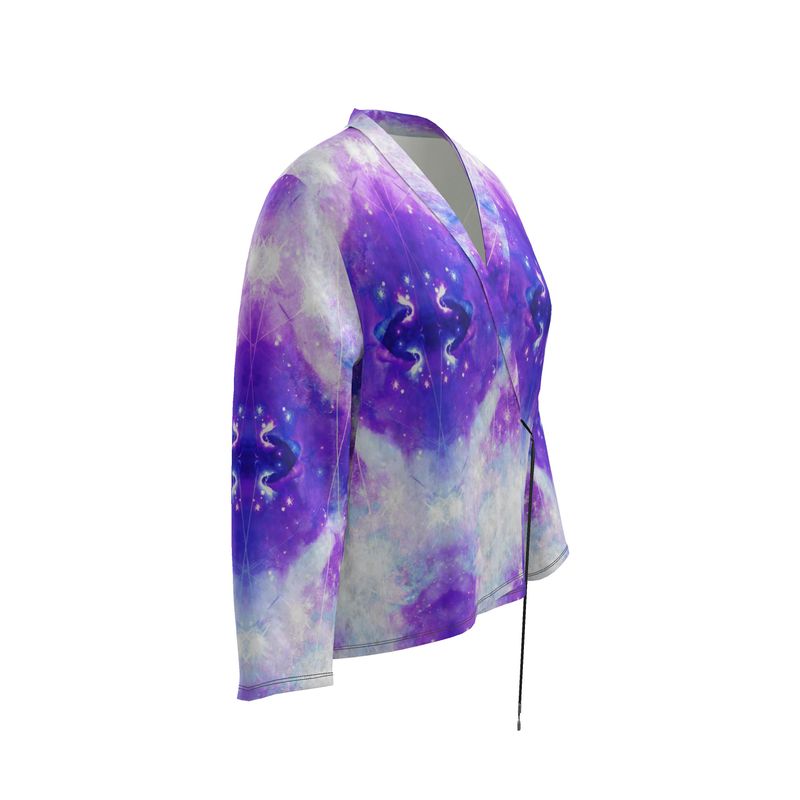 Amen Jin's Perfect Union Desires Wrap Blazer