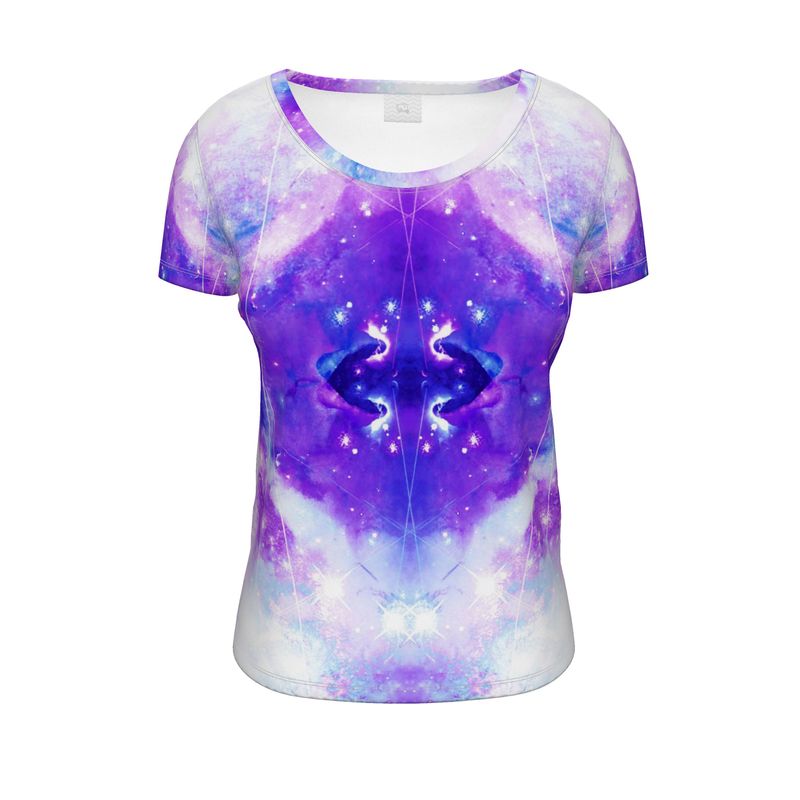 Amen Jin's Perfect Union Desires Ladies Scoop Neck T-Shirt